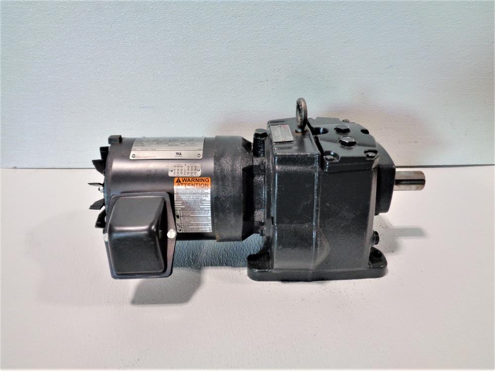 Browning Series 3000 Gear Reducer, 56 Ratio, 1750RPM, #N3253SB3MT56.75 w/Motor